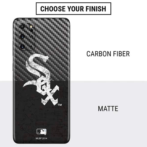 MLB Chicago White Sox - Solid Distressed Galaxy S20 Plus Skin