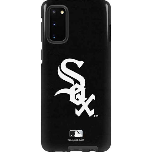MLB Chicago White Sox - Solid Distressed Galaxy S20 Pro Case