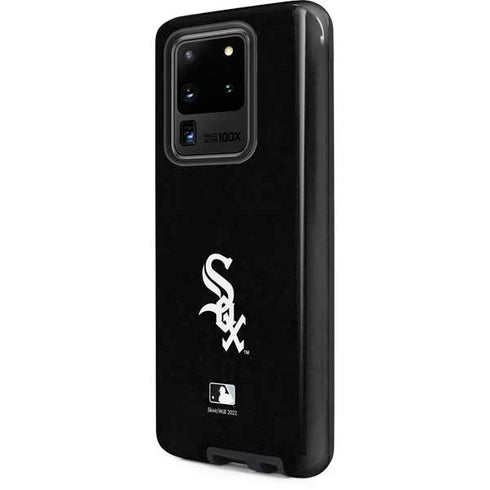 MLB Chicago White Sox - Solid Distressed Galaxy S20 Ultra 5G Pro Case