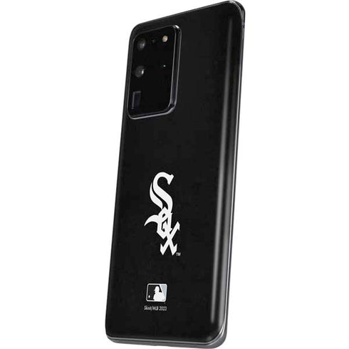 MLB Chicago White Sox - Solid Distressed Galaxy S20 Ultra 5G Skin
