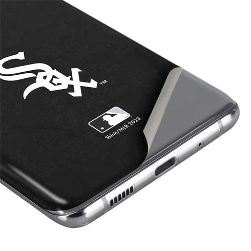 MLB Chicago White Sox - Solid Distressed Galaxy S20 Ultra 5G Skin