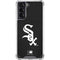 MLB Chicago White Sox - Solid Distressed Galaxy S21 5G Clear Case