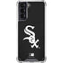 MLB Chicago White Sox - Solid Distressed Galaxy S21 5G Clear Case