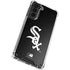 MLB Chicago White Sox - Solid Distressed Galaxy S21 5G Clear Case