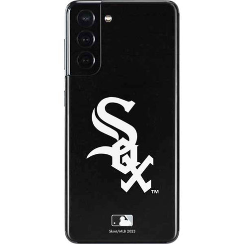 MLB Chicago White Sox - Solid Distressed Galaxy S21 5G Skin