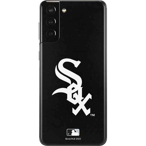 MLB Chicago White Sox - Solid Distressed Galaxy S21 Plus 5G Skin