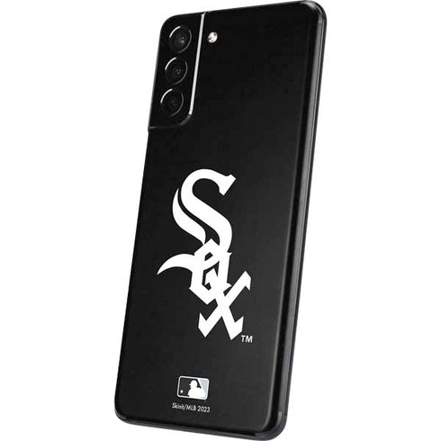 MLB Chicago White Sox - Solid Distressed Galaxy S21 Plus 5G Skin
