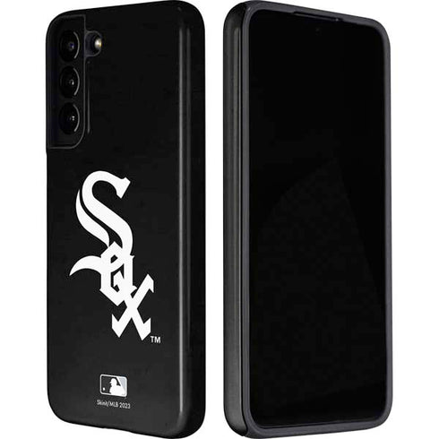MLB Chicago White Sox - Solid Distressed Galaxy S22 Plus Pro Case