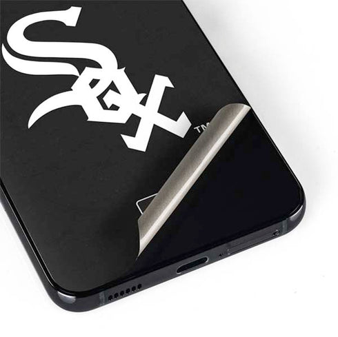MLB Chicago White Sox - Solid Distressed Galaxy S22 Plus Skin