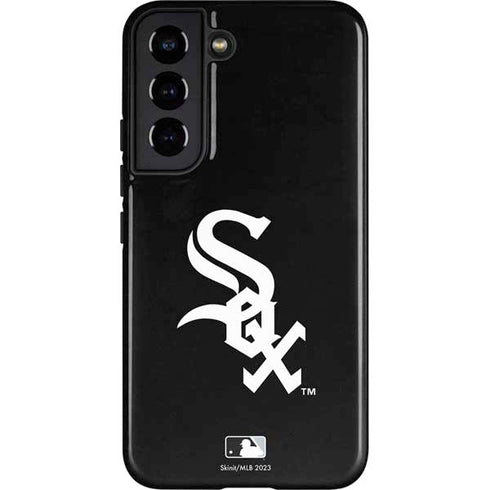MLB Chicago White Sox - Solid Distressed Galaxy S22 Pro Case