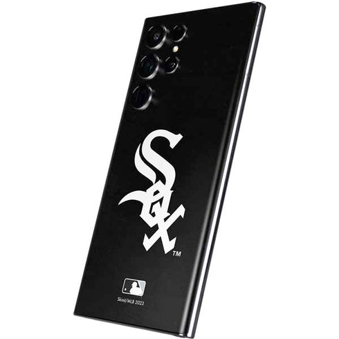 MLB Chicago White Sox - Solid Distressed Galaxy S22 Ultra Skin