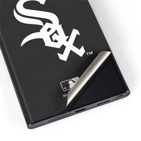 MLB Chicago White Sox - Solid Distressed Galaxy S22 Ultra Skin