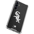 MLB Chicago White Sox - Solid Distressed Galaxy S23 FE Clear Case