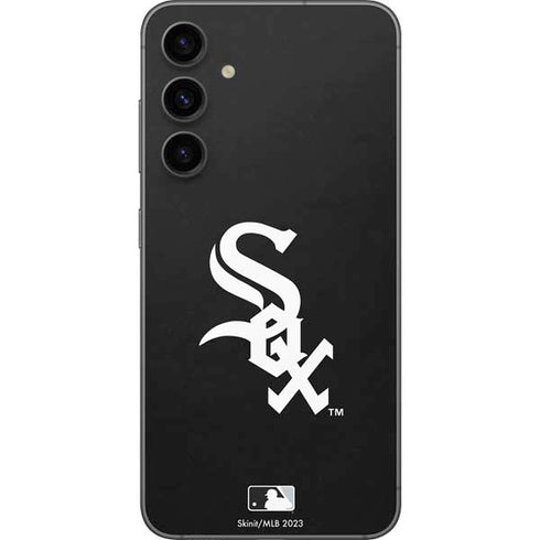 MLB Chicago White Sox - Solid Distressed Galaxy S23 FE Skin