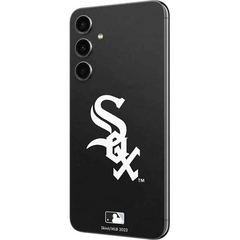 MLB Chicago White Sox - Solid Distressed Galaxy S23 FE Skin
