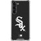 MLB Chicago White Sox - Solid Distressed Galaxy S23 Plus Clear Case