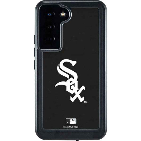 MLB Chicago White Sox - Solid Distressed Galaxy S23 Plus Waterproof Case