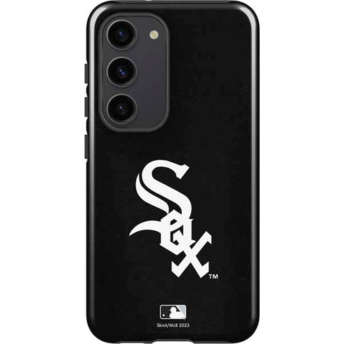 MLB Chicago White Sox - Solid Distressed Galaxy S23 Pro Case