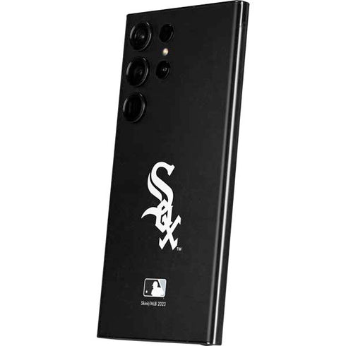 MLB Chicago White Sox - Solid Distressed Galaxy S23 Ultra Skin