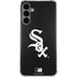 MLB Chicago White Sox - Solid Distressed Galaxy S24 Plus Clear Case