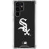 MLB Chicago White Sox - Solid Distressed Galaxy S24 Ultra Clear Case
