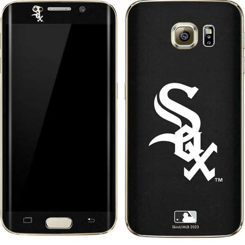 MLB Chicago White Sox - Solid Distressed Galaxy S7 Edge Skin
