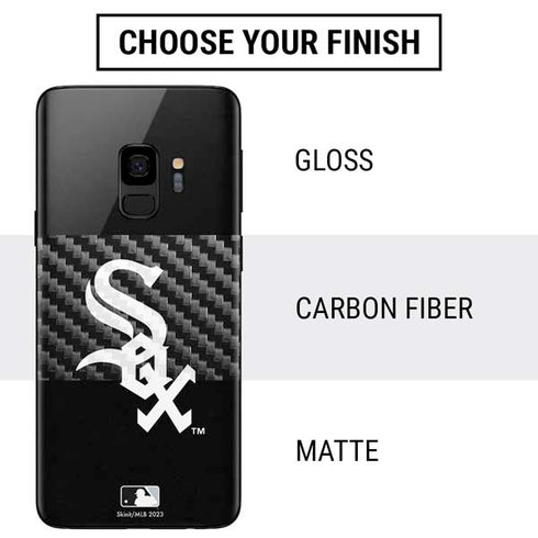 MLB Chicago White Sox - Solid Distressed Galaxy S9 Skin
