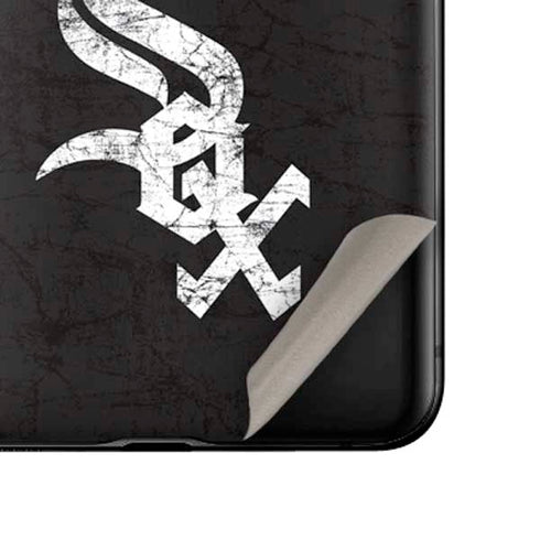 MLB Chicago White Sox - Solid Distressed Galaxy Z Flip Skin