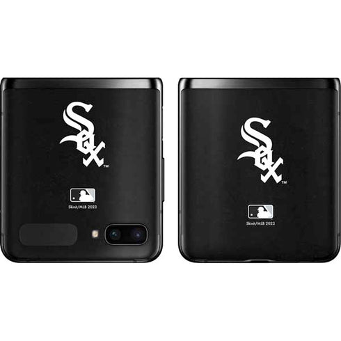 MLB Chicago White Sox - Solid Distressed Galaxy Z Flip Skin