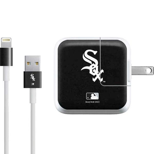 MLB Chicago White Sox - Solid Distressed iPad Charger (10W USB) Skin