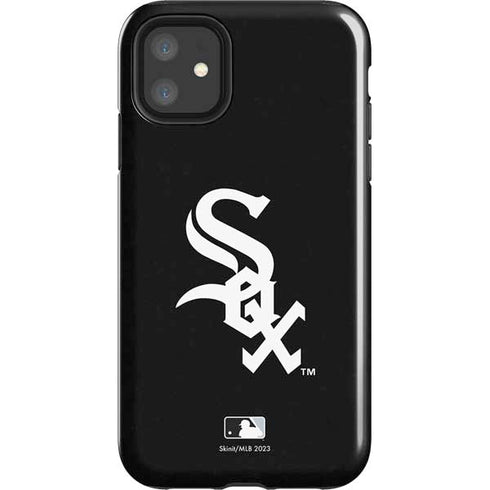 MLB Chicago White Sox - Solid Distressed iPhone 11 Impact Case
