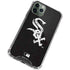 MLB Chicago White Sox - Solid Distressed iPhone 11 Pro Max Clear Case