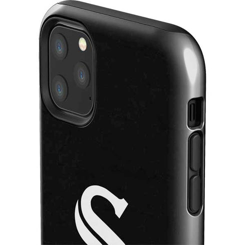 MLB Chicago White Sox - Solid Distressed iPhone 11 Pro Max Impact Case