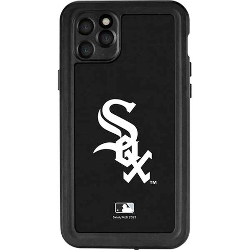 MLB Chicago White Sox - Solid Distressed iPhone 11 Pro Max Waterproof Case