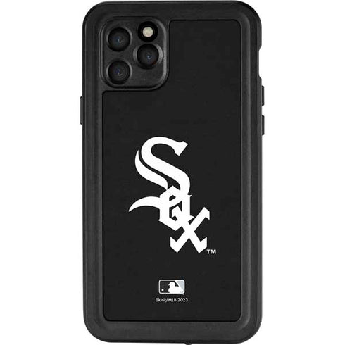 MLB Chicago White Sox - Solid Distressed iPhone 11 Pro Waterproof Case