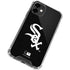MLB Chicago White Sox - Solid Distressed iPhone 12 Clear Case
