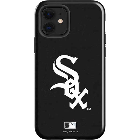 MLB Chicago White Sox - Solid Distressed iPhone 12 Impact Case