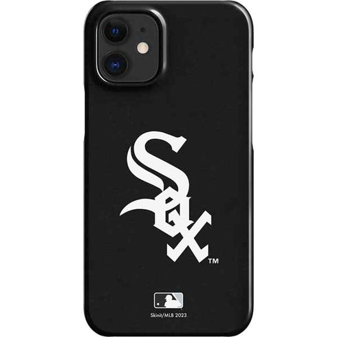 MLB Chicago White Sox - Solid Distressed iPhone 12 Mini Lite Case