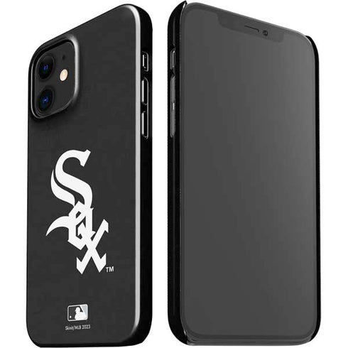 MLB Chicago White Sox - Solid Distressed iPhone 12 Mini Lite Case