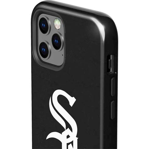 MLB Chicago White Sox - Solid Distressed iPhone 12 Pro Max Impact Case