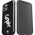 MLB Chicago White Sox - Solid Distressed iPhone 12 Pro Max Impact Case