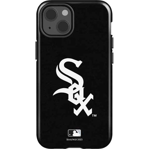 MLB Chicago White Sox - Solid Distressed iPhone 13 Impact Case