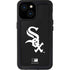 MLB Chicago White Sox - Solid Distressed iPhone 13 Mini Waterproof Case
