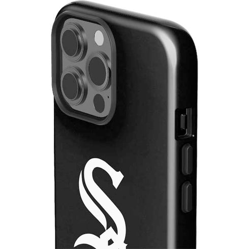 MLB Chicago White Sox - Solid Distressed iPhone 13 Pro Max Impact Case