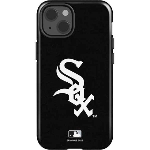 MLB Chicago White Sox - Solid Distressed iPhone 14 Impact Case