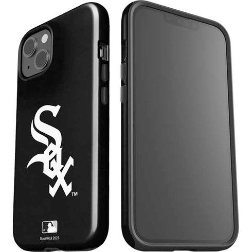 MLB Chicago White Sox - Solid Distressed iPhone 14 Impact Case