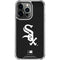 MLB Chicago White Sox - Solid Distressed iPhone 14 Pro Clear Case