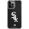 MLB Chicago White Sox - Solid Distressed iPhone 14 Pro Max Clear Case