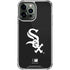 MLB Chicago White Sox - Solid Distressed iPhone 14 Pro Max Clear Case