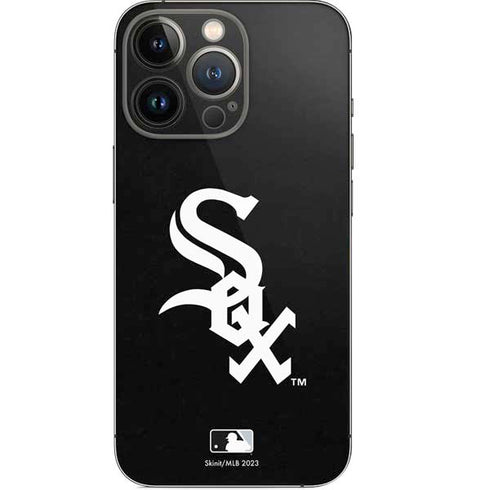 MLB Chicago White Sox - Solid Distressed iPhone 14 Pro Skin